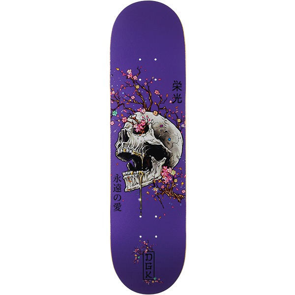 DGK Skateboards Ancestry Purple Skateboard Deck - 8.38" DGK Skateboards Ancestry Purple Skateboard Deck - 8.38"