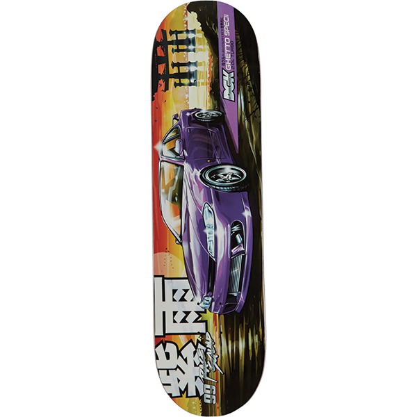 DGK Skateboards Blossom Crew Purple Rain Skateboard Deck - 8.25" x 31.85"