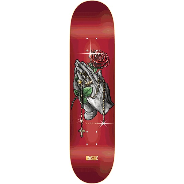 DGK Skateboards Blessed Lenticular Skateboard Deck - 8" x 31.85"