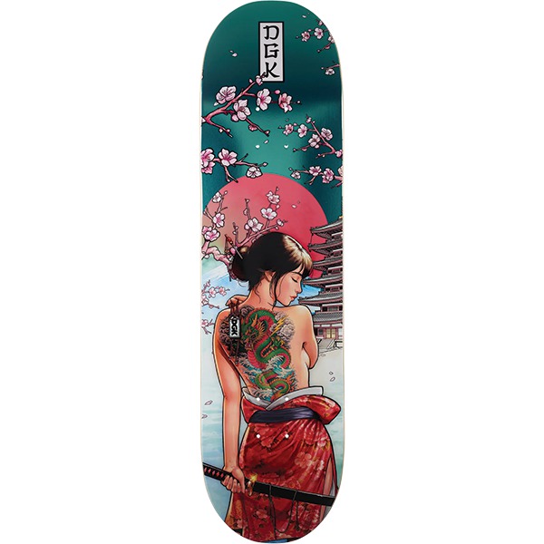 DGK Skateboards Crimson Lotus Skateboard Deck - 8" DGK Skateboards Crimson Lotus Skateboard Deck - 8"