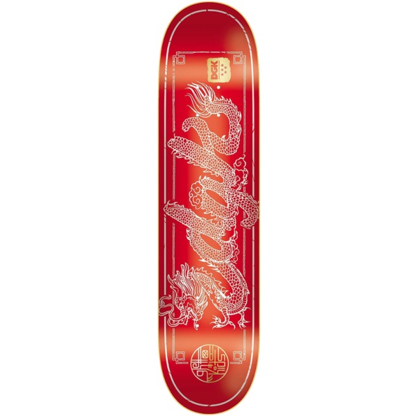DGK Skateboards Dragon Red Skateboard Deck - 8.5" x 32"