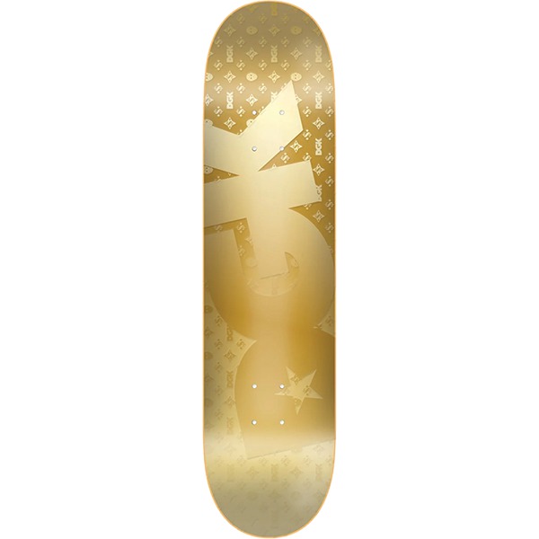 DGK Skateboards OG Logo Gold Skateboard Deck Foil - 8.25" x 31.85"