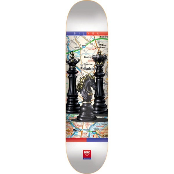 DGK Skateboards Kevin Bilyeu Strategies Skateboard Deck - 8" x 32"