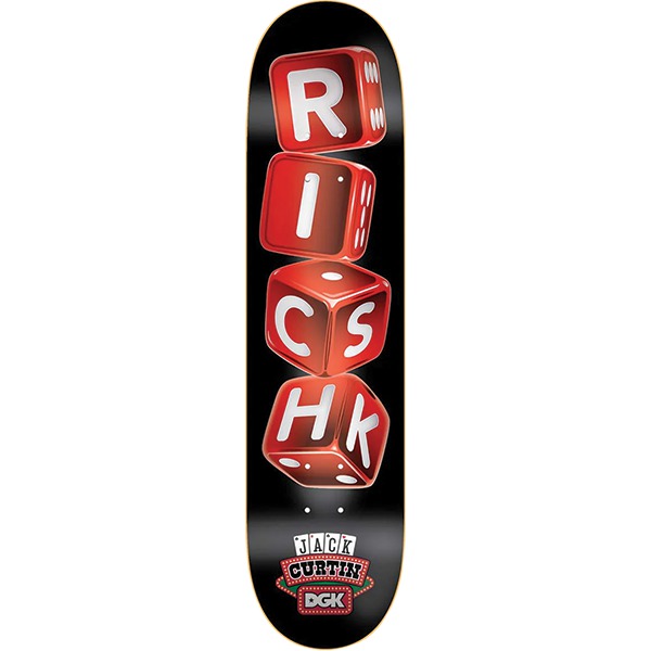 DGK Skateboards Jack Curtin Risk Skateboard Deck - 8.38" DGK Skateboards Jack Curtin Risk Skateboard Deck - 8.38"
