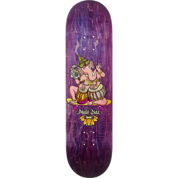 DGK Skateboards Paulo Diaz Street Soldier Skateboard Deck - 8.25" x 31.875"