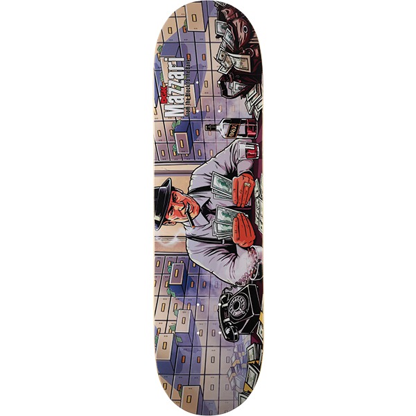 DGK Skateboards Will Mazzari Block To The Bank Skateboard Deck - 8.25" DGK Skateboards Will Mazzari Block To The Bank Skateboard Deck - 8.25"