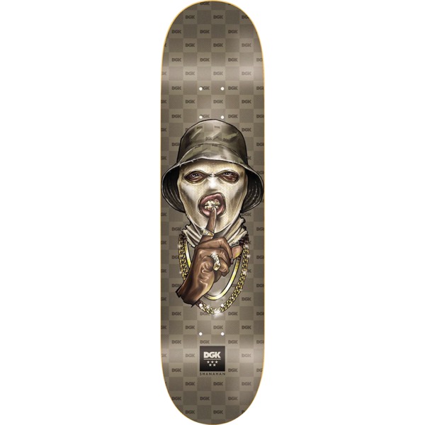 DGK Skateboards John Shanahan Caviar Skateboard Deck - 8.25" x 31.848"