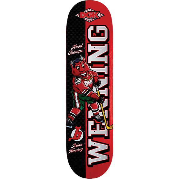 DGK Skateboards Brian Wenning Street Soldier Skateboard Deck - 8.25"