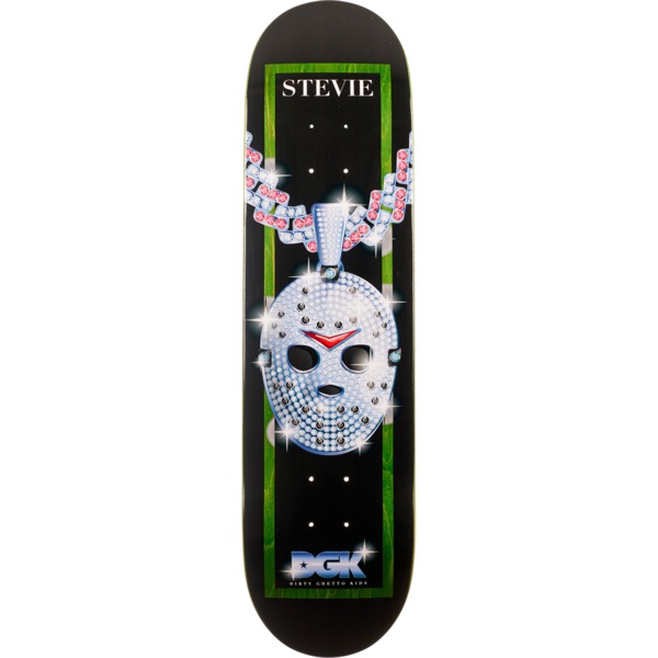 DGK Skateboards Stevie Williams Iced Skateboard Deck - 8.1" x 31.875"