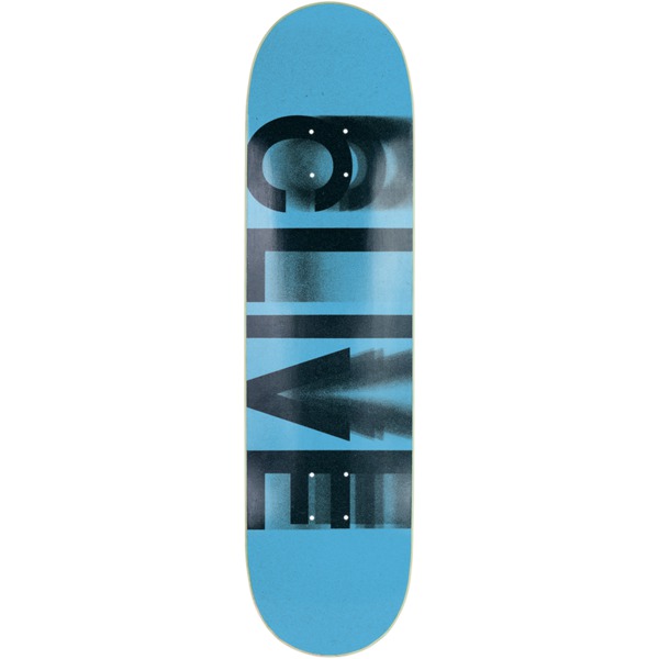 Disorder Skateboards Clive Dixon Scan Blue / Black Skateboard Deck - 8.25" x 32"