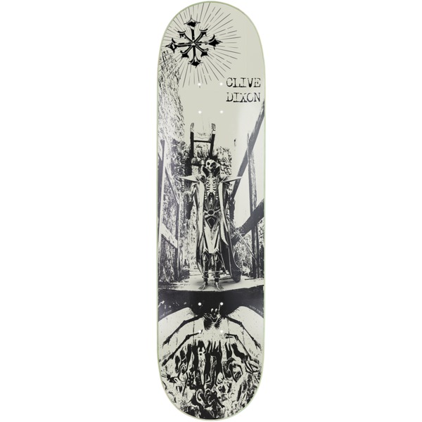 Disorder Skateboards Clive Dixon Underworld Bone / Black Skateboard Deck - 8.12" x 31.75"