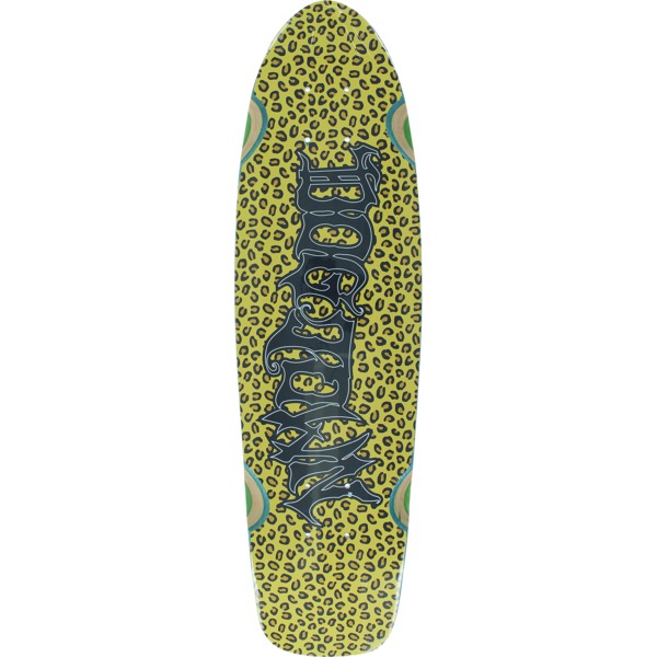 Dogtown Skateboards Horror Script Leopard Old School Skateboard Deck - 7.75" x 28.5"