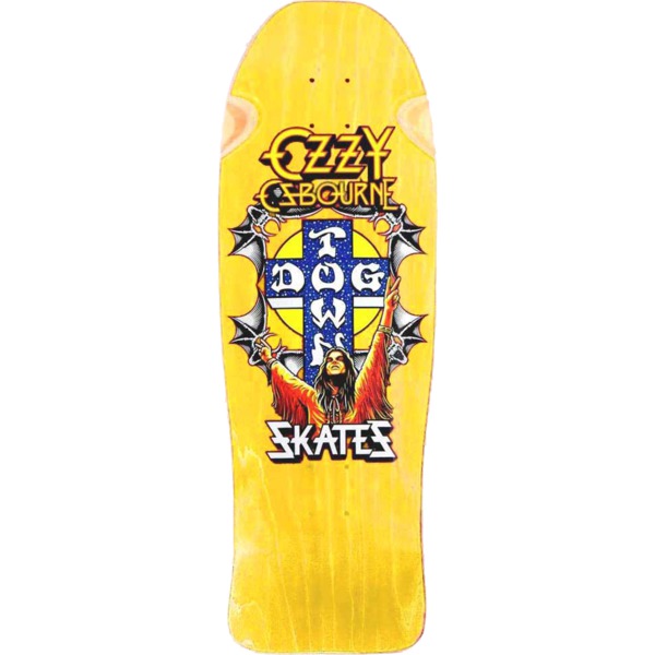 Dogtown Skateboards Ozzy Osbourne Assorted Stains Old School Skateboard Deck - 10.12" x 30.32"