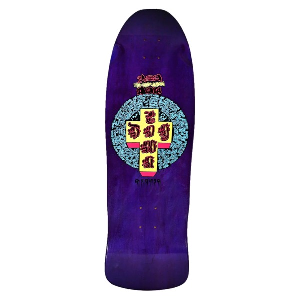 Dogtown Skateboards Red Dog Mid Size Crisis Purple Ice Old School Skateboard Deck - 10.25" x 32" Dogtown Skateboards Red Dog Mid Size Crisis Purple Ice Old School Skateboard Deck - 10.25" x 32"