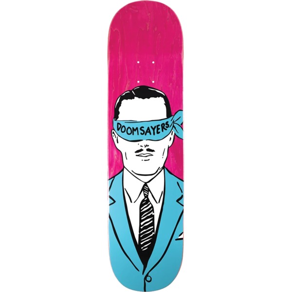 Doomsayers Club Corpo Guy Assorted Stains / Blue Skateboard Deck - 8.3" x 31.7"