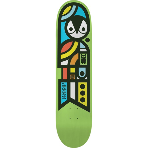 Darkroom Skateboards Sculpture Green Skateboard Deck - 8.12" x 32"