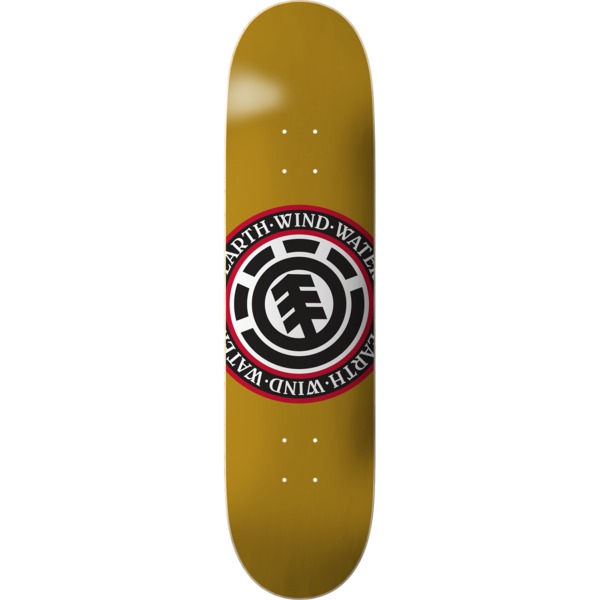 Element Skateboards Seal Mustard Skateboard Deck - 8.38" x 32"
