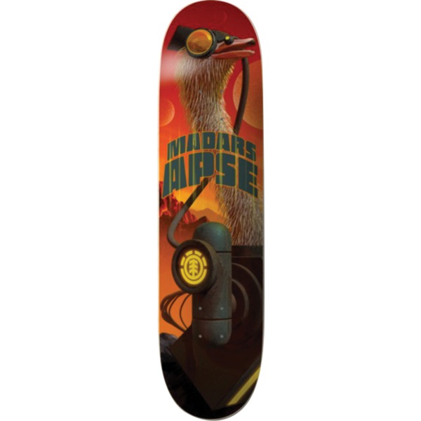 Element Skateboards Madars Apse Future Nature Skateboard Deck - 8.5" x 32.2"