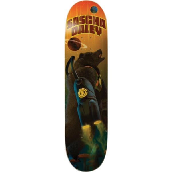 Element Skateboards Sascha Daley Future Nature Skateboard Deck - 8.25" x 31.875"