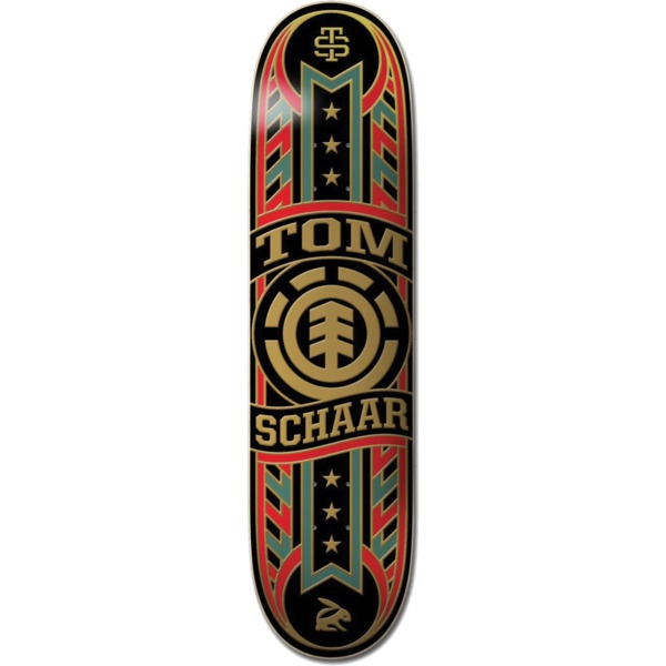 Element Skateboards Tom Schaar Banner Year Skateboard Deck - 8.25" x 32"