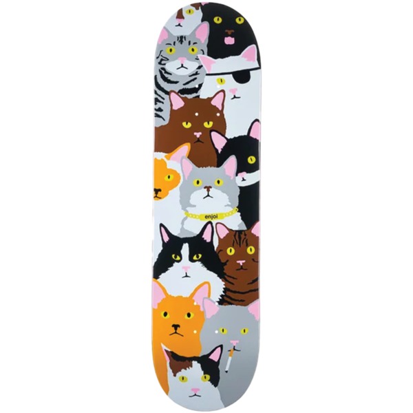 Enjoi Skateboards Cat Collage Resin 7 Skateboard Deck - 8.25" Enjoi Skateboards Cat Collage Resin 7 Skateboard Deck - 8.25"