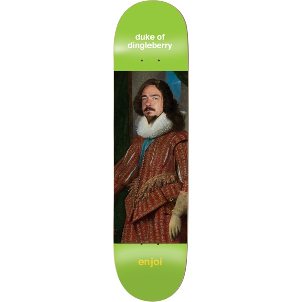 Enjoi Skateboards Caswell Berry Renaissance Lime Skateboard Deck Resin-7 - 8" x 31.6"