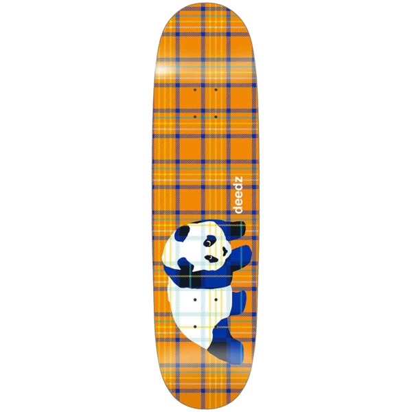 Enjoi Skateboards Didrik "Deedz" Galasso Plaid Panda Super Sap Skateboard Deck Resin-7 - 8.38" x 31.6"