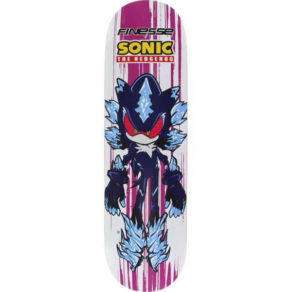 Finesse Skateboards Sega Sonic Mephiles Hedgehog Skateboard Deck - 8.25" x 31.75"