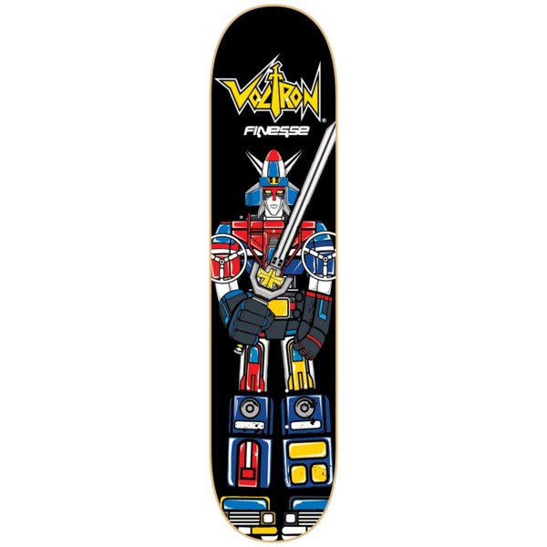 Finesse Skateboards Voltron Vehicle Skateboard Deck - 8" x 32"