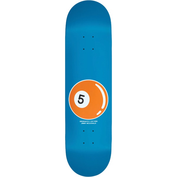 5Boro NYC Skateboards 5-Ball Dragon Skateboard Deck - 8"