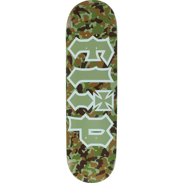 Flip Skateboards HKD Combat Taupe Skateboard Deck - 8.38" x 31.4"