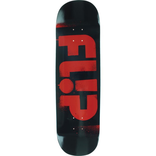 Flip Skateboards Odyssey Stencil Red Skateboard Deck - 8.5" x 32.38"