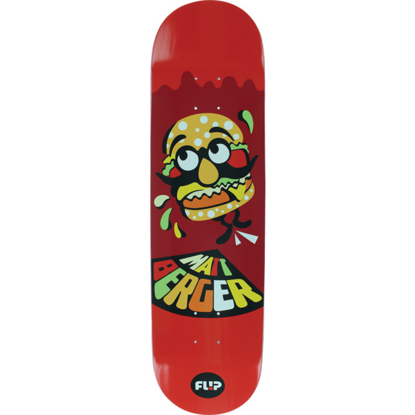 Flip Skateboards Matt Berger Block Skateboard Deck - 8.25" x 31.88"