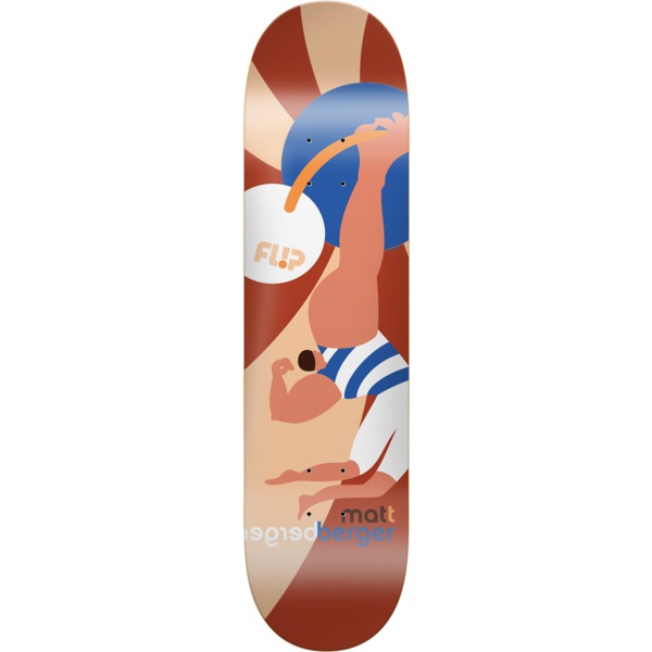 Flip Skateboards Matt Berger Kaja Skateboard Deck - 8" x 32.5"