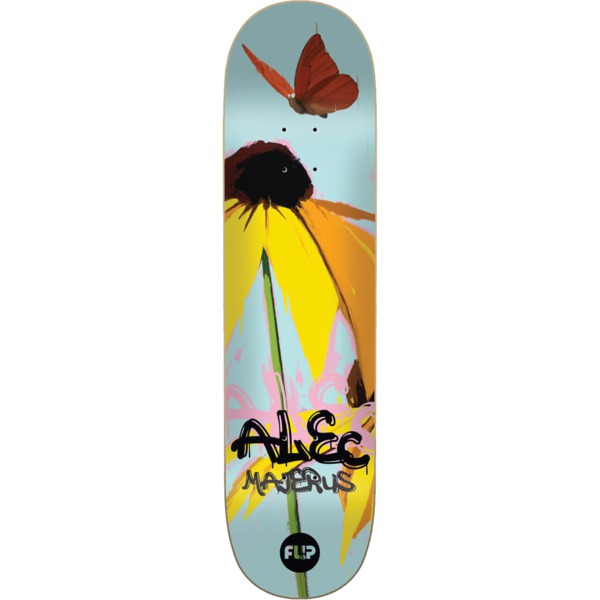 Flip Skateboards Alec Majerus Flower Power Skateboard Deck - 8.38" x 32"