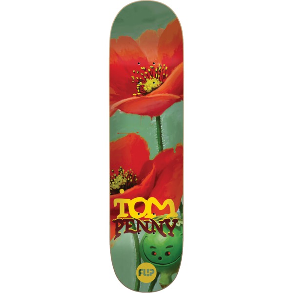 Flip Skateboards Tom Penny Flower Power Skateboard Deck - 8" x 32.5"