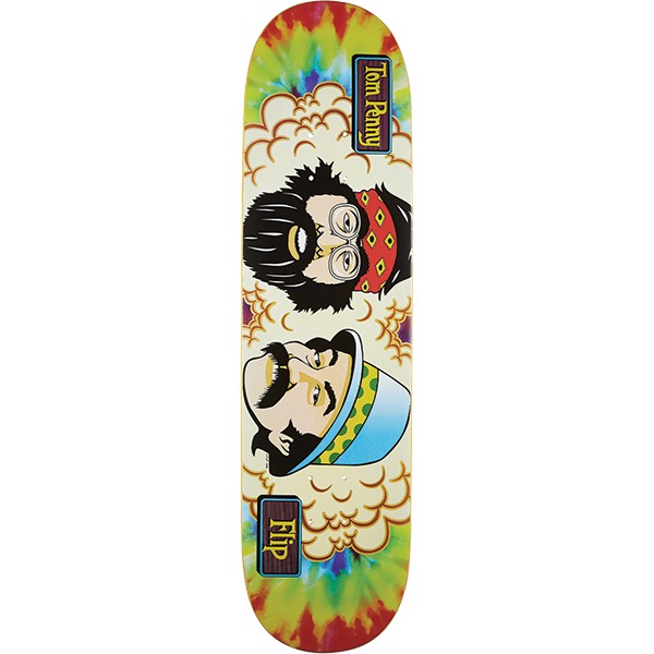 Flip Skateboards Tom Penny Toms Friends Tie Dye Skateboard Deck - 8.25" Flip Skateboards Tom Penny Toms Friends Tie Dye Skateboard Deck - 8.25"