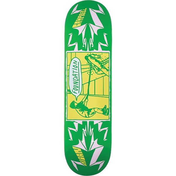 Foundation Skateboards Aidan Campbell Poke Skateboard Deck - 8.5"