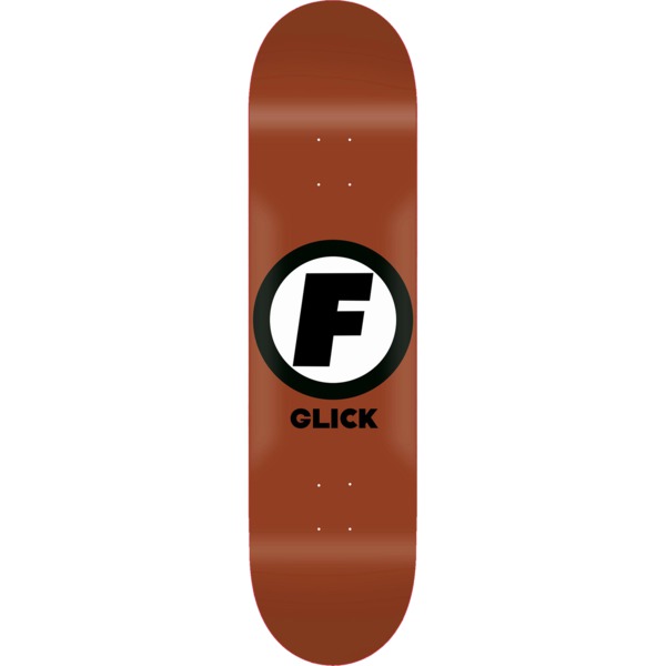 Foundation Skateboards Corey Glick Classic F Rust Skateboard Deck - 8" x 31.5"