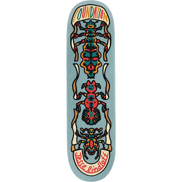 Foundation Skateboards Jesse Lindloff Bugs Skateboard Deck - 8.5" Foundation Skateboards Jesse Lindloff Bugs Skateboard Deck - 8.5"