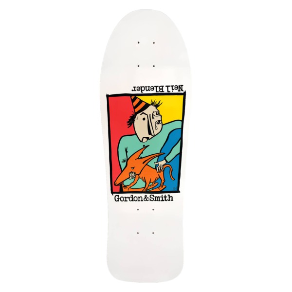 G&S Skateboards Neil Blender Rocking Dog 85 LTD White Dip Old School Skateboard Deck - 10" x 30" G&S Skateboards Neil Blender Rocking Dog 85 LTD White Dip Old School Skateboard Deck - 10" x 30"