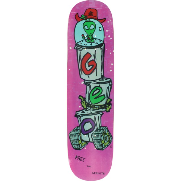 GEO Skateboards Sheriff Robbie Skateboard Deck - 7.75" x 31.5"