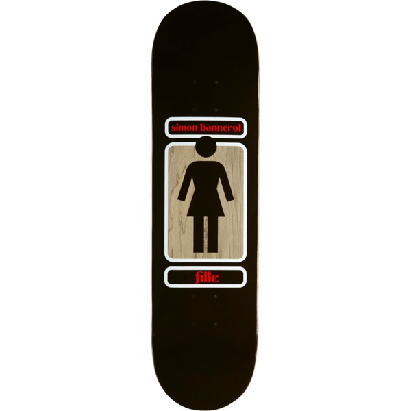 Girl Skateboards Simon Bannerot 93 Pop Secret WR41D1 Skateboard Deck - 8.25" x 31.625"