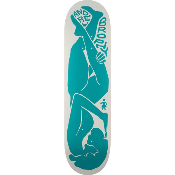 Girl Skateboards Andrew Brophy Contour Curves Skateboard Deck - 8.6" x 32.625"