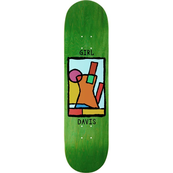 Girl Skateboards Rowan Davis Tangram Skateboard Deck - 8.5" x 32"