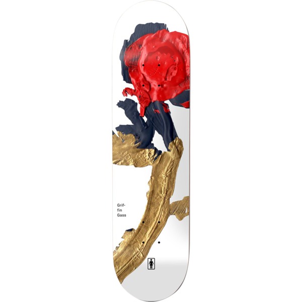 Girl Skateboards Griffin Gass Blooming Skateboard Deck - 8.5" x 32"