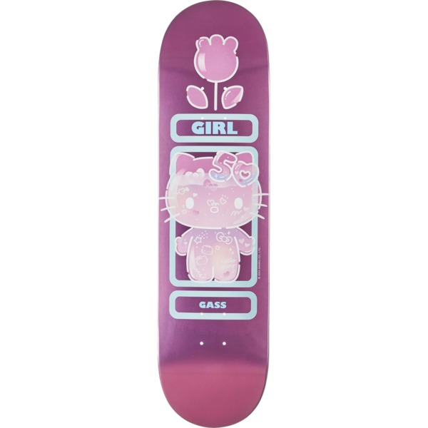 Girl Skateboards Griffin Gass Hello Kitty 50 Skateboard Deck - 8.5" x 32"