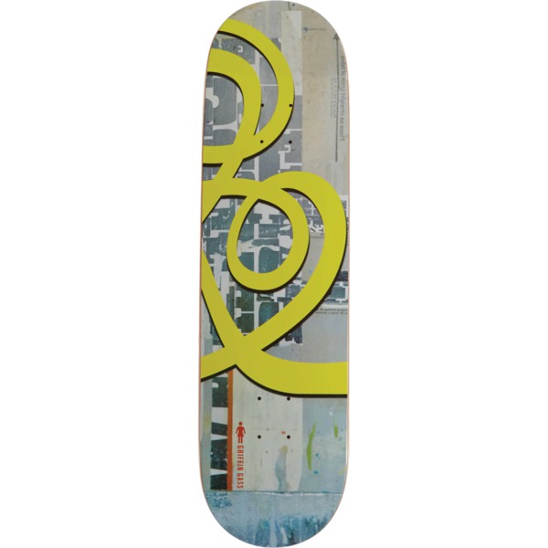 Girl Skateboards Griffin Gass Jenkins 30 Swirls Skateboard Deck - 8.5" x 32"
