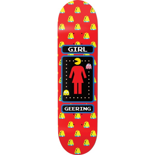 Girl Skateboards Breana Geering Pac-Man Skateboard Deck - 8.5"