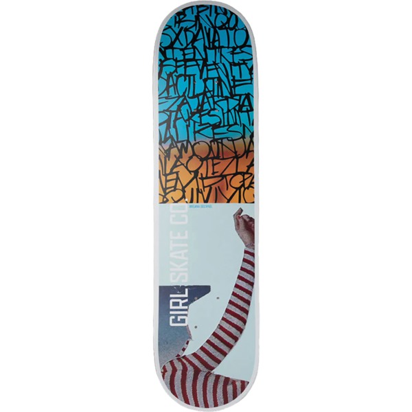 Girl Skateboards Breana Geering Splinter Skateboard Deck - 8.5"